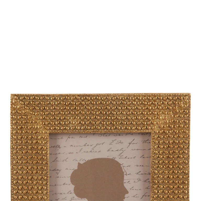 Fotram 13x18 cm - guld - konstharts - rektangulär - stående/liggande
