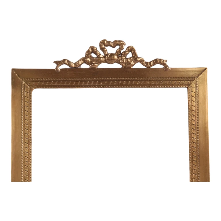 Fotram 13x18 cm – guld – mässing – stående