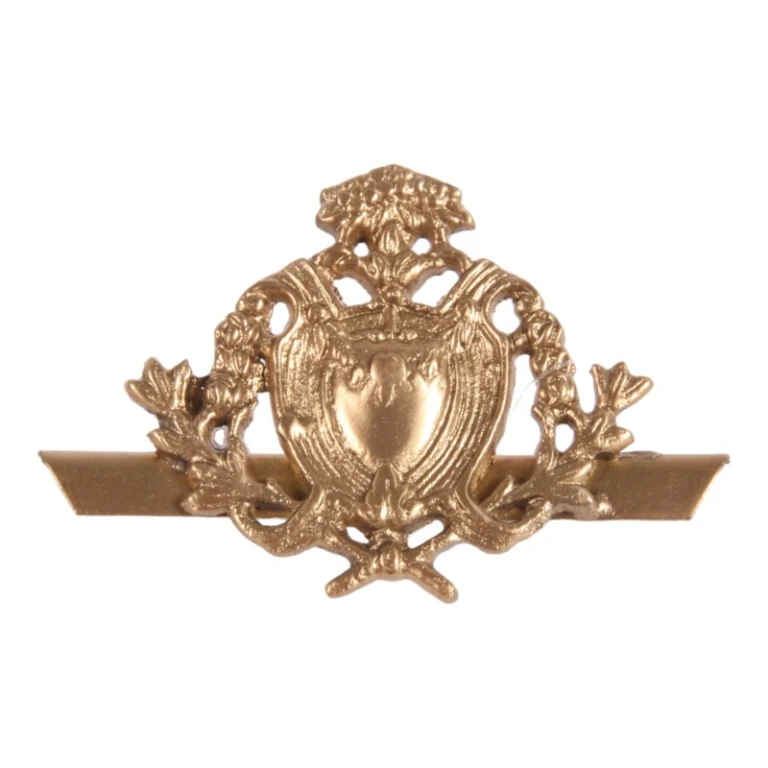 Fotram 13x18 cm - guld - mässing - stående