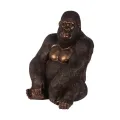 Gorilla beeld - goud - 61 cm