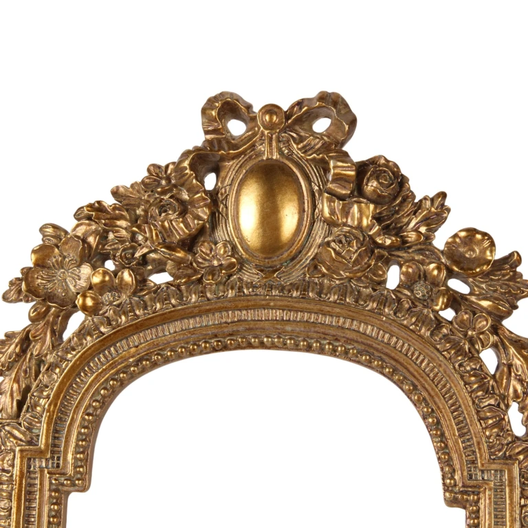 Fotram 13 x 18 cm - guld - konstharts