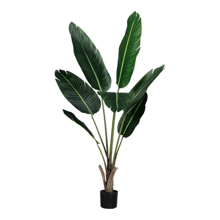 Konstväxt Strelitzia – grön – 135 cm – 1 styck
