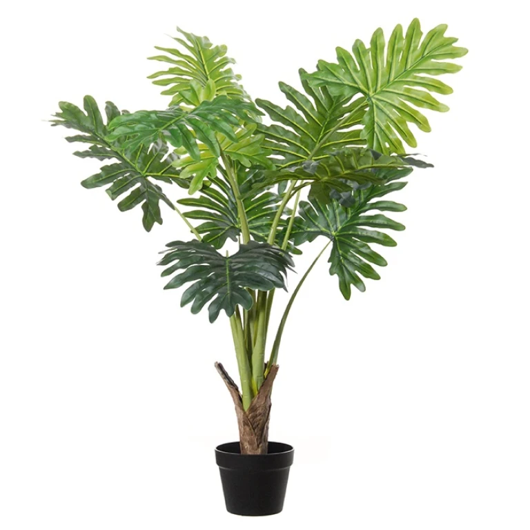 Konstväxt Philodendron Selloum - grön - 100 cm - 1 styck