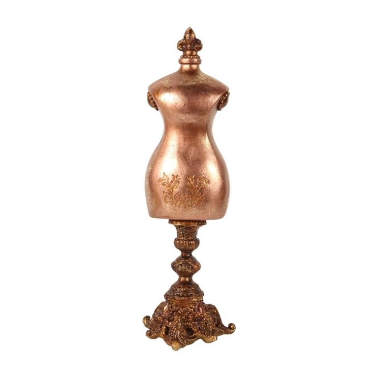 Bystavle mannequin torso - guld - 41 cm - 1 styck