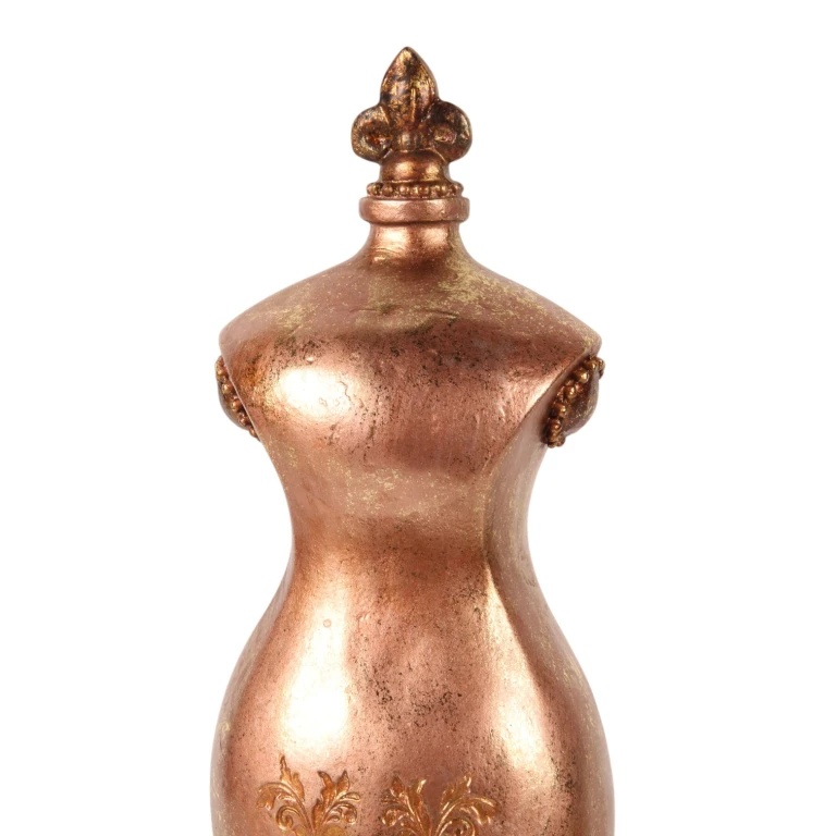 Bystavle mannequin torso - guld - 41 cm - 1 styck