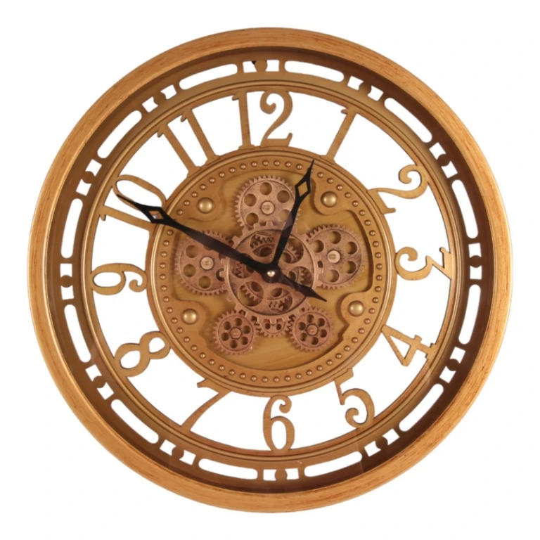Wall Clock Key West - Gold - 46 cm