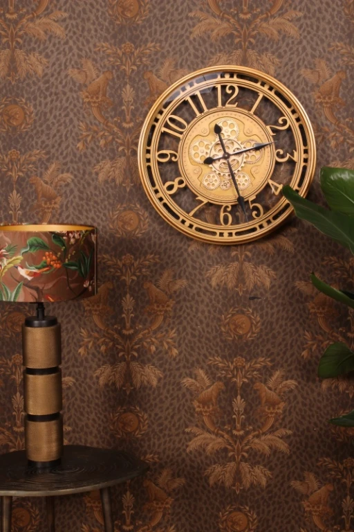 Wall Clock Key West - Gold - 46 cm