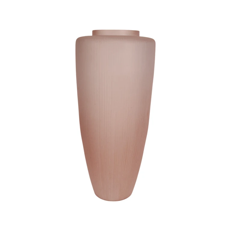 Vas Clay - 72 cm - rosa - glas