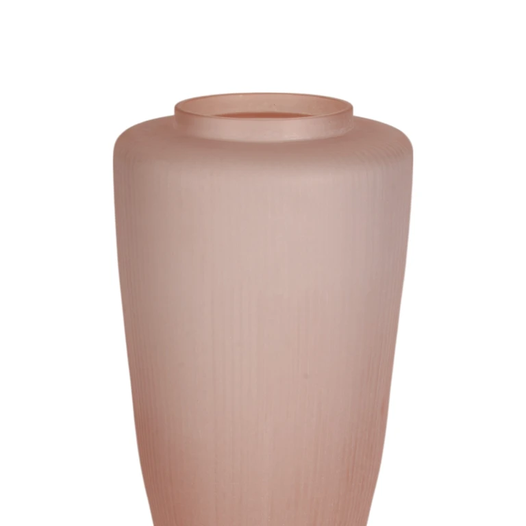 Vas Clay - 72 cm - rosa - glas