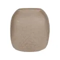 Vaas Pebble S 22 cm - Bruin - Glas