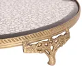 Spiegeldienblad - messing - goud - 25,5 cm