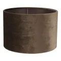 Lampenkap Cilinder - 20 cm - groen - stof