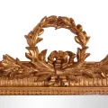 Wandspiegel - goud - 102 cm