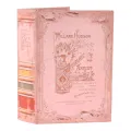 Boekendoos Hudson - 27 cm - roze - kunstleer