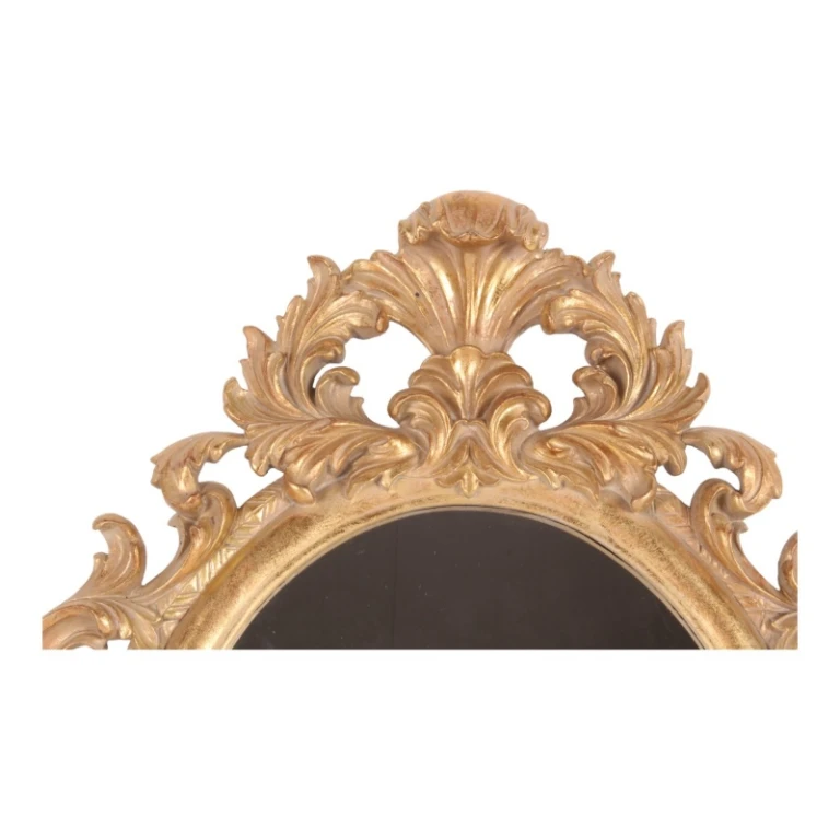 Wall Mirror - Gold - Resin - 56 cm - 1 Piece