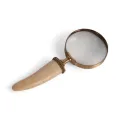 Förstoringsglas bot - mässing - guldfärgad - 19 cm - 1 styck