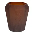 Vaas Diamond - 16 cm - amber - glas