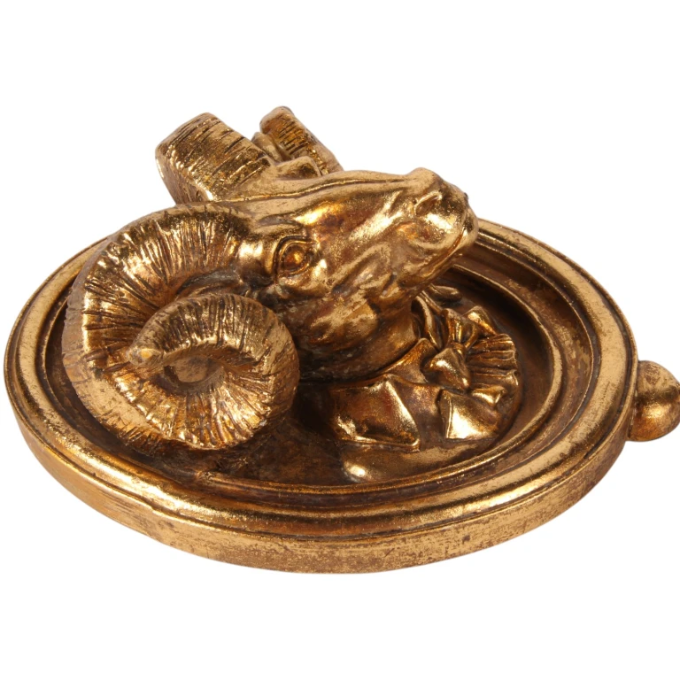Väggkrok ram - guld - 19 cm