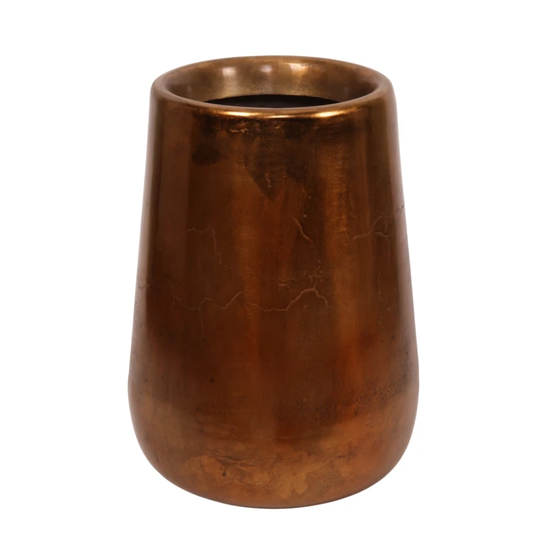 Dutch Style blomkruka 45 cm - Antikt brons - Aluminium