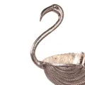 Sierschaal Flamingo - zilver - aluminium - 76 cm - 1 stuk
