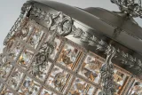 Dutch Style Kroonluchter Empire - 65 cm - Zilver - IJzer & Glas