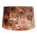 Lampenkap - Bloemenprint - 40 cm - Roze - Stof