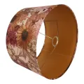 Lampenkap - Bloemenprint - 40 cm - Roze - Stof