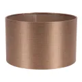 Lampenkap cilinder - 25 cm - aardebeige - stof