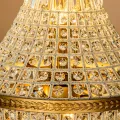 Dutch Style Kroonluchter Bombay - 110 cm - Goud - IJzer & Glas