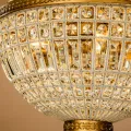 Dutch Style Kroonluchter Bombay - 110 cm - Goud - IJzer & Glas