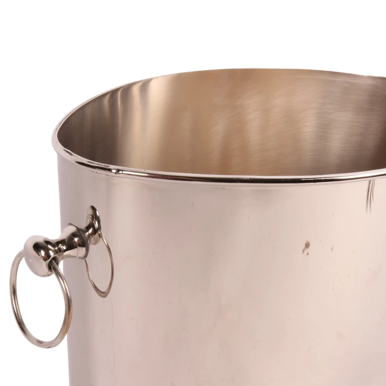 Champagnekylare - silver - mässing - 21 cm