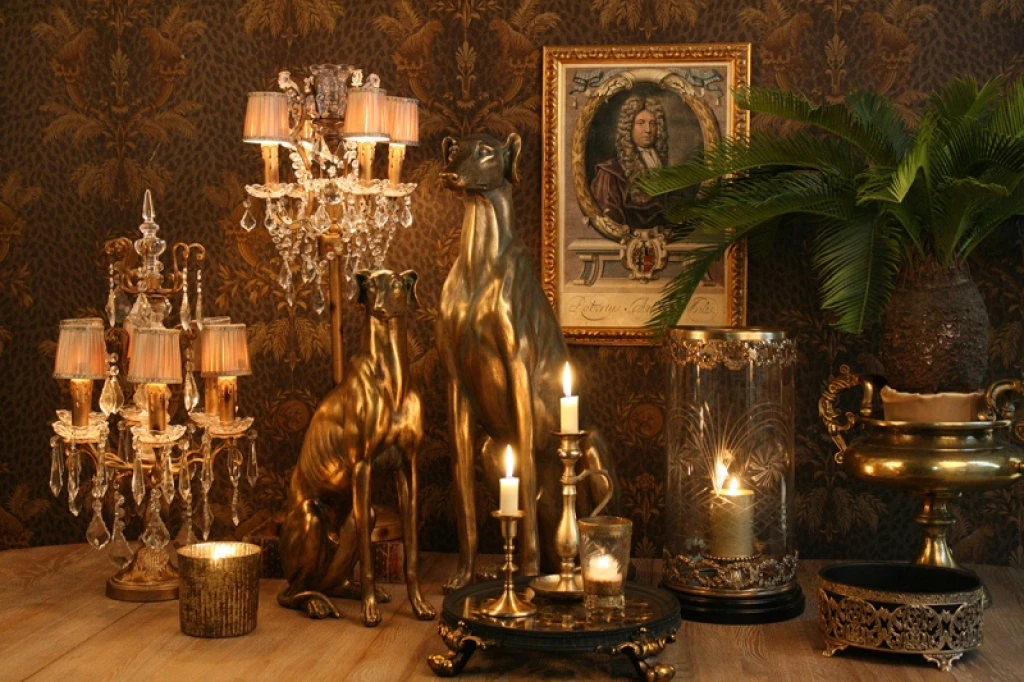 Lampskärm Victorian Clip-On - 12 cm - krämfärgad - tyg